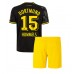 Billige Borussia Dortmund Mats Hummels #15 Bortetrøye Barn 2022-23 Kortermet (+ korte bukser)